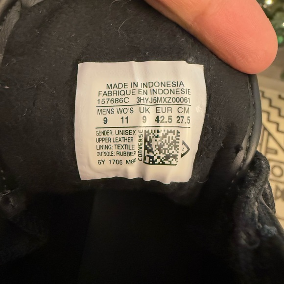 Converse leather chuck taylor sneakers - Picture 8 of 8